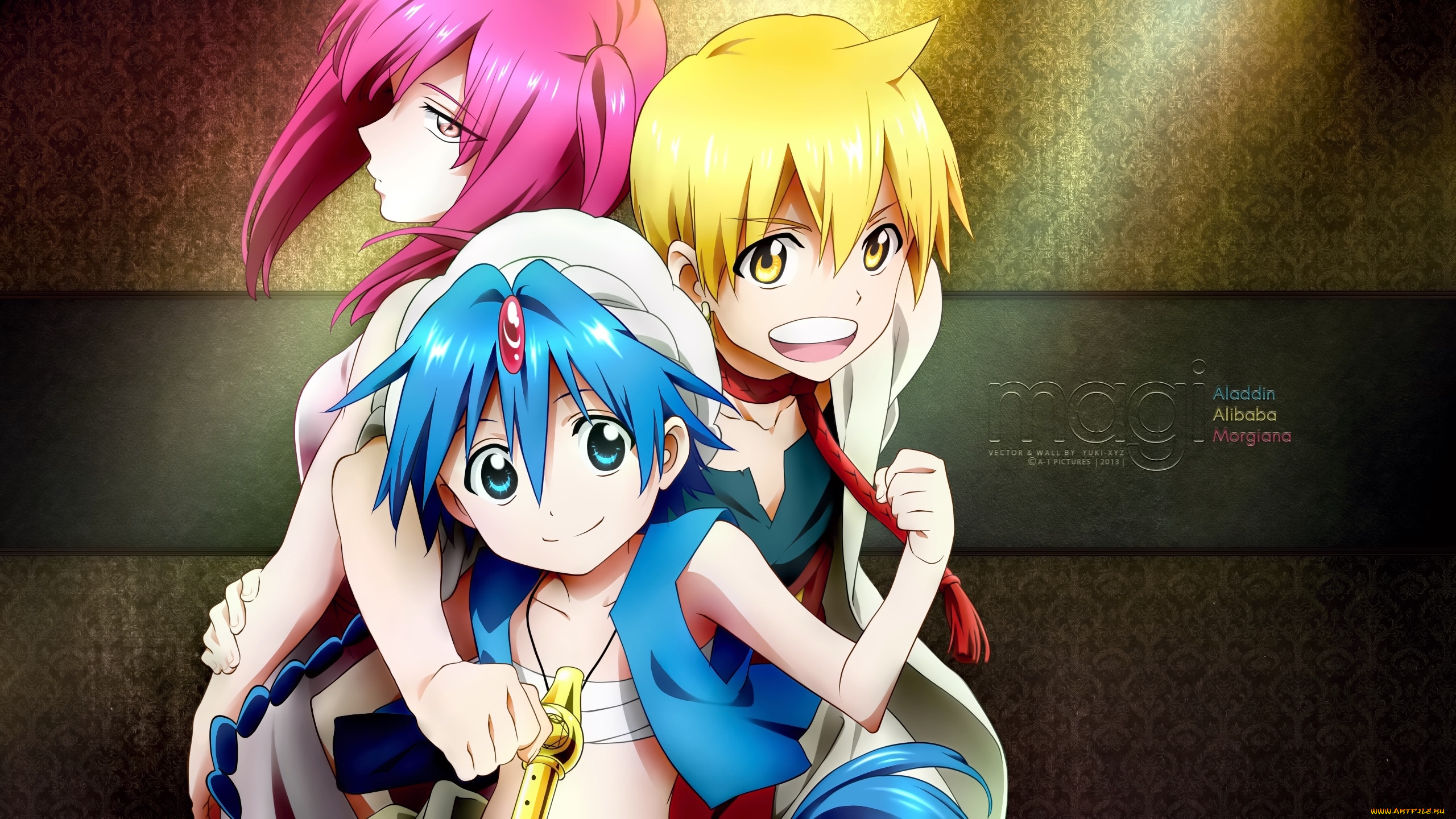 , magi the labyrinth of magic, aladdin, morgiana, ali, baba, saluja, , 